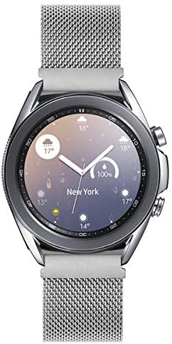Galaxy ที่เข้ากันได้กับ Valkit Watch 3 41mm/Galaxy Watch 5/Pro 5/4 วง, กำไลตาข่ายโลหะ 20 มม. สำหรับผู้หญิงผู้ชายเปลี่ยนสายรัดข้อมือสำหรับ